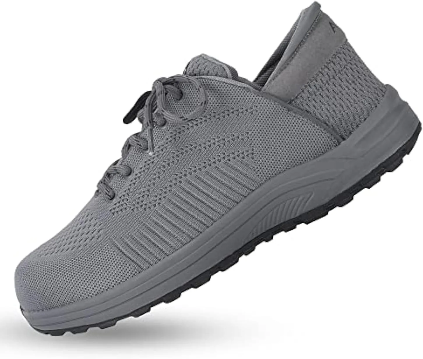 ZEBA Men's Hands Free Slip on Husky Walking Sneakers